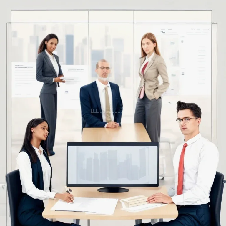 Sessão de coaching individual para executivo